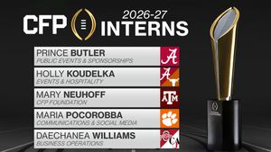 Image post by @CollegeFootballPlayoff on Facebook
