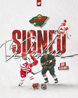 Image post by @badgermhockey on Instagram