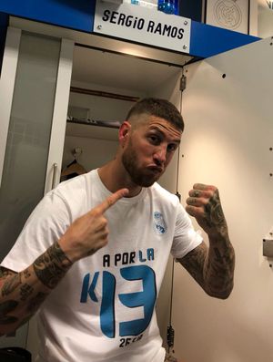 Image post by @SergioRamos on Twitter