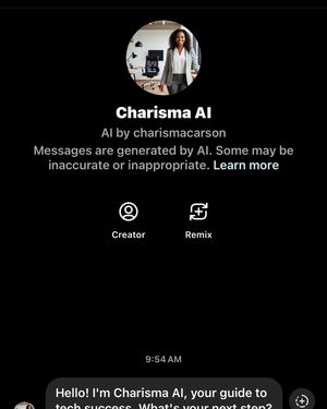 Image post by @charismacarson on Instagram