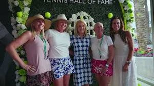 Video post by @tennishalloffame on YouTube