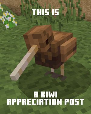 Image post by @minecraft on Instagram