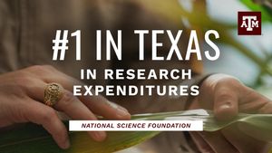 Image post by @TAMU on Twitter