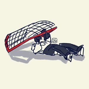 Image post by @arsonandhockey on Twitter