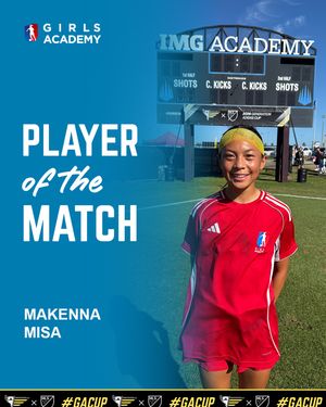Image post by @girlsacademyleague on Instagram
