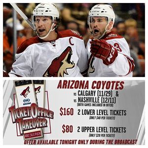 Image post by @arizonacoyotes on Instagram