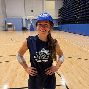 Image post by @nsu_vball on Instagram