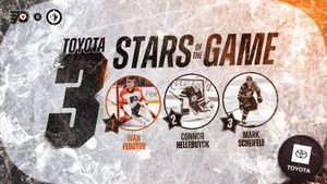 Image post by @NHLFlyers on Twitter