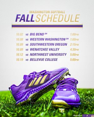 Image post by @UWSoftball on Twitter