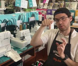 Video post by @sewdowntown on Facebook