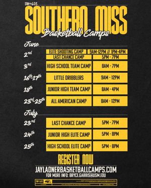Image post by @southernmissmbb on Instagram