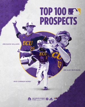 Image post by @ECUBaseball on Twitter