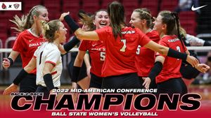 Image post by @BallStateWVB on Twitter