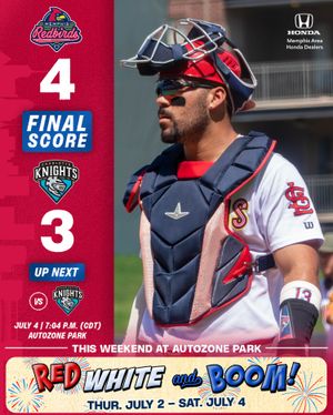 Image post by @memphisredbirds on Instagram