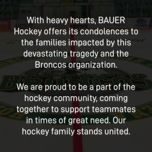 Image post by @BauerHockey on Twitter