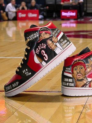 Image post by @neeks_custom_sneaks on Instagram