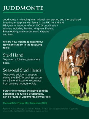 Image post by @juddmonte on Instagram