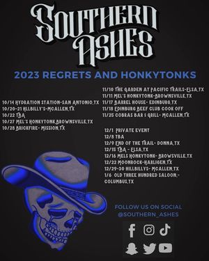 Image post by @SouthernAshesMusic on Facebook