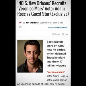 Image post by @realadamrose on Instagram
