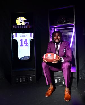 Image post by @lsufootball on Instagram