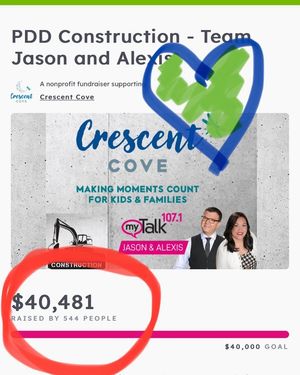 Image post by @CrescentCoveorg on Facebook