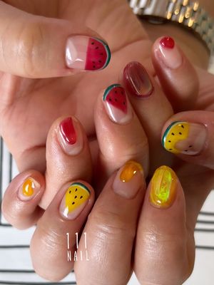 Image post by @111nail_omotesando on Instagram