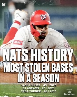 Image post by @nationals on Instagram