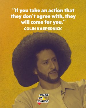 Image post by @colorofchange on Instagram