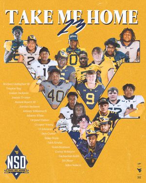 Image post by @WVUfootball on Twitter