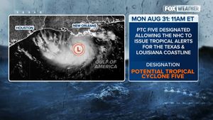 Image post by @foxweather on Instagram