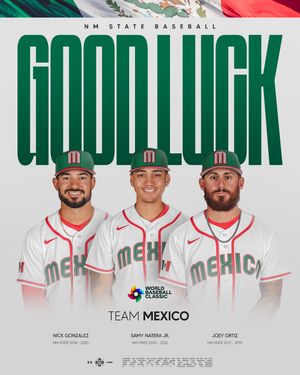 Image post by @nmstatebaseball on Instagram