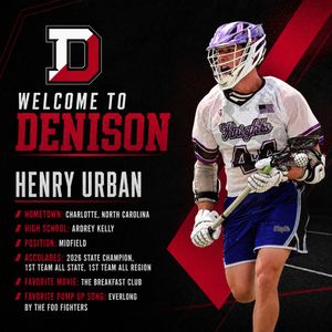 Image post by @denison_lacrosse on Instagram