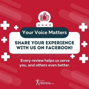 Image post by @PiedmontArthritisClinic on Facebook