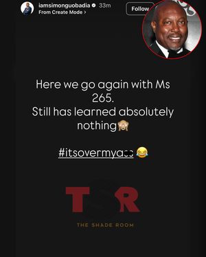 Image post by @theshaderoom on Instagram