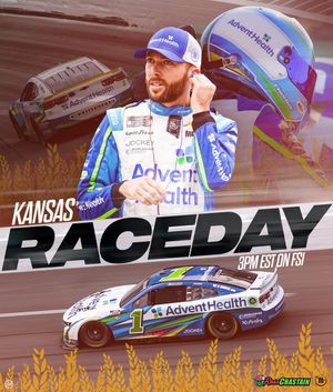 Image post by @RossChastain on Twitter