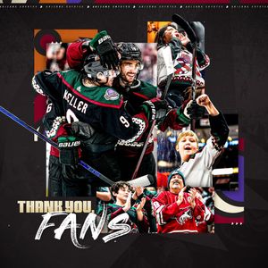 Image post by @arizonacoyotes on Instagram