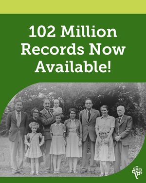 Image post by @familysearch on Instagram