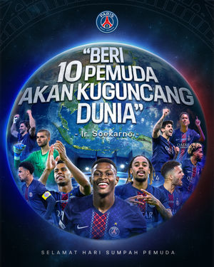 Image post by @psg on Instagram