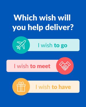 Image post by @makeawish_canada on Instagram