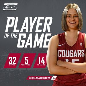 Image post by @wsucougarwbb on Instagram