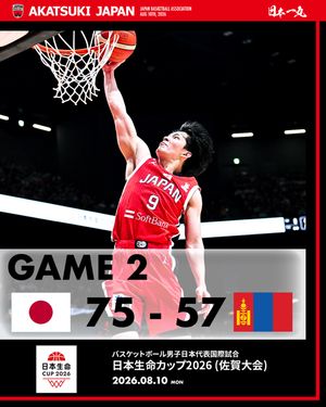 Image post by @japan_basketball on Instagram