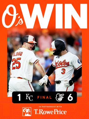 Image post by @Orioles on Twitter