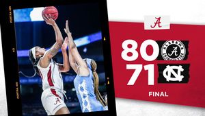 Image post by @AlabamaWBB on Twitter