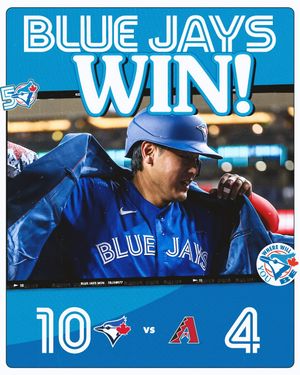 Image post by @bluejays on Instagram