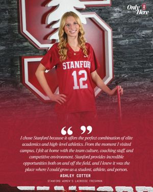 Image post by @stanfordwlax on Instagram