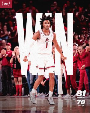 Image post by @RazorbackMBBRec on Twitter