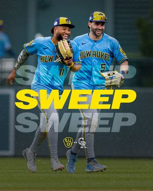 Image post by @brewers on Instagram