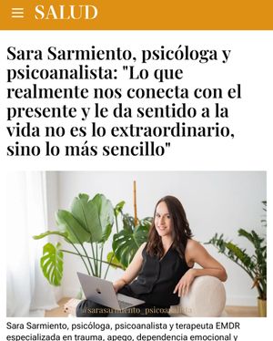 Image post by @sarasarmiento_psicoanalista on Instagram