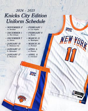 Image post by @nyknicks on Twitter