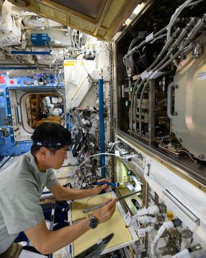 Image post by @jaxa_kibo on Instagram